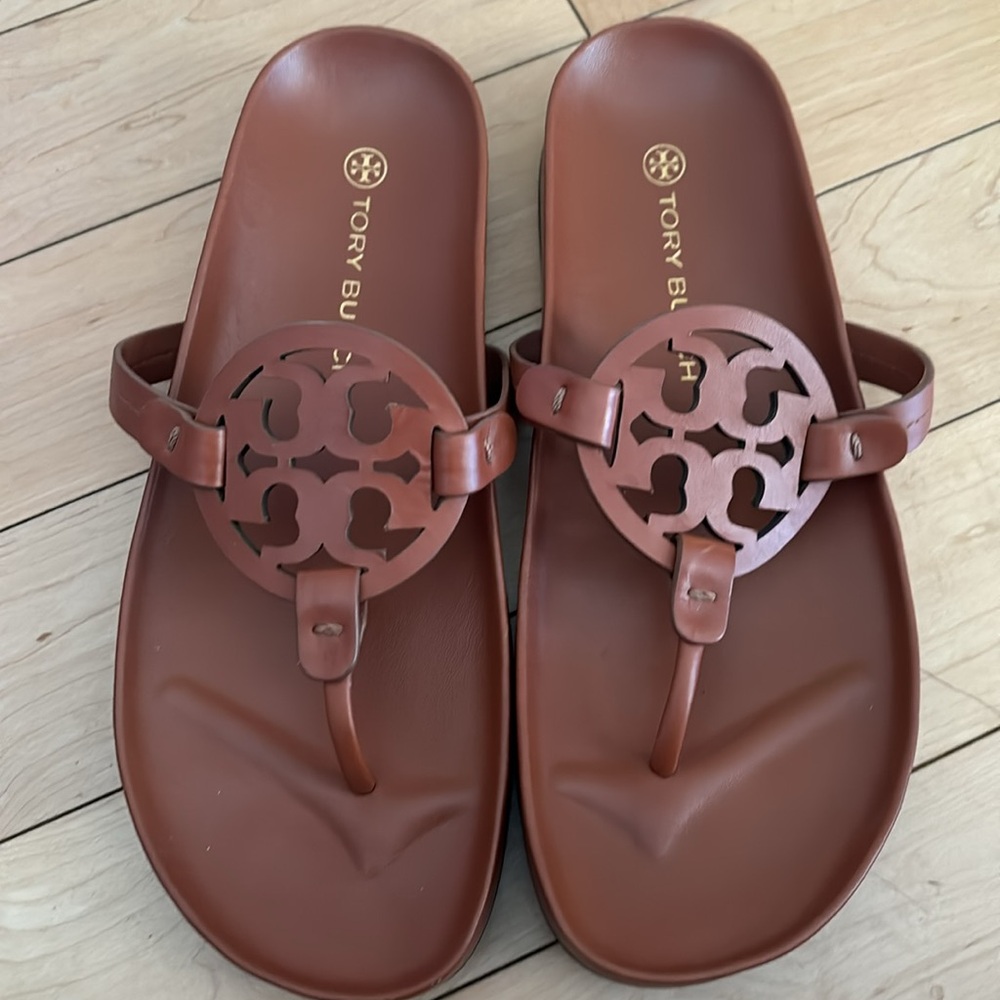 Tory Burch Miller Cloud sandals size 10
